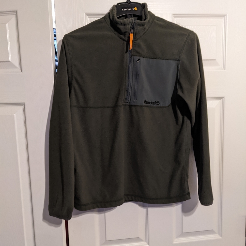 Timberland men size medium 1/4 zip sweater